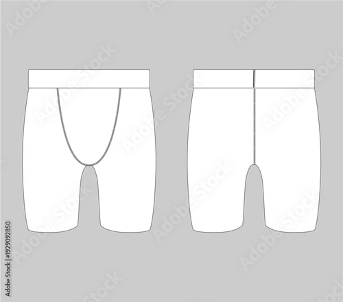 Editable vector compression short mockup