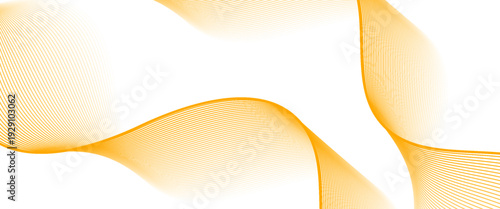 vibrant orange flowing wave background featuring thin, parallel lines. abstract wavy lines background.