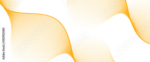 vibrant orange flowing wave background featuring thin, parallel lines. abstract wavy lines background.