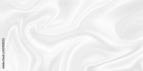 Curve cloth material soft wave silk and satin. Illustration light pattern flowing elegant wallpaper.