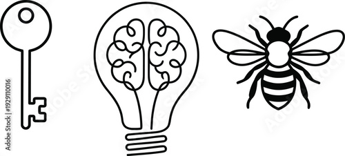 hand drawn vector illustration of a pencil