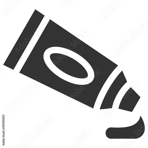 Toothpaste Glyph Icon