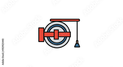 Fish Turner Line art modern soft tone illustration