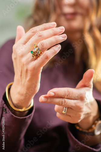 emdr, woman, practicing, self, tapping, emotional, regulation, rhythm, movement, bilateral, stimulation, therapy, mental, health, awareness, coping, grounding, stability, wellbeing