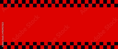 checkered red black pattern for transparent background, check tile square black white pattern
