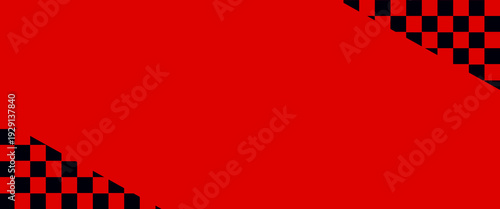 checkered red black pattern for transparent background, check tile square black white pattern