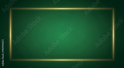 Green Neon Frame Background for St Patricks Day Promotion