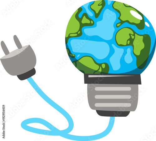 Earth Hour Illustration