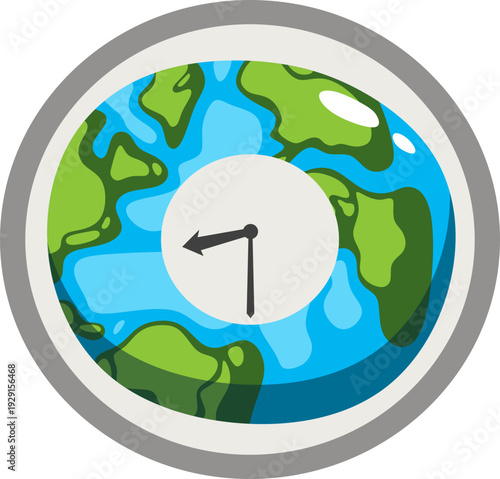 Earth Hour Illustration