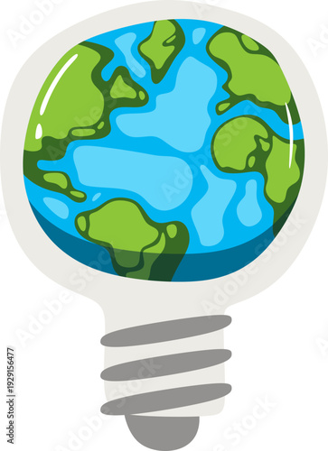 Earth Hour Illustration