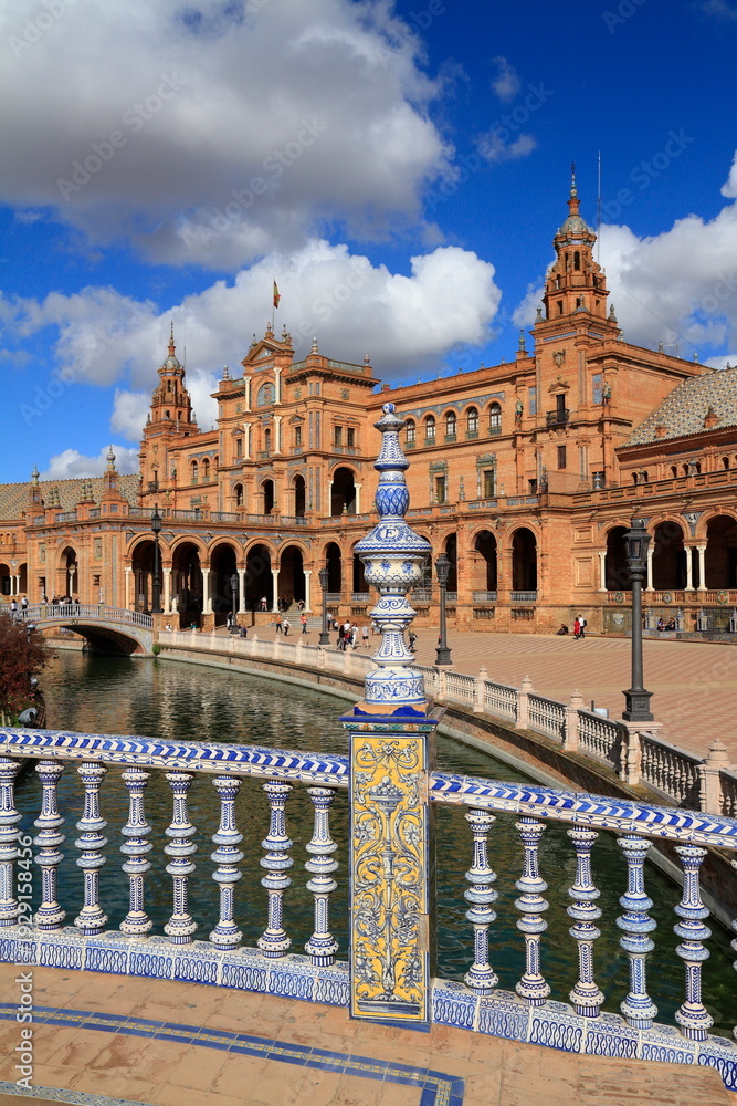 Obraz premium Plaza de España in Seville, Spain