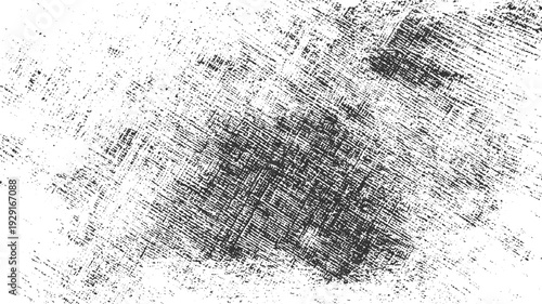 Black and white distressed grunge texture with diagonal lines and speckles abstract