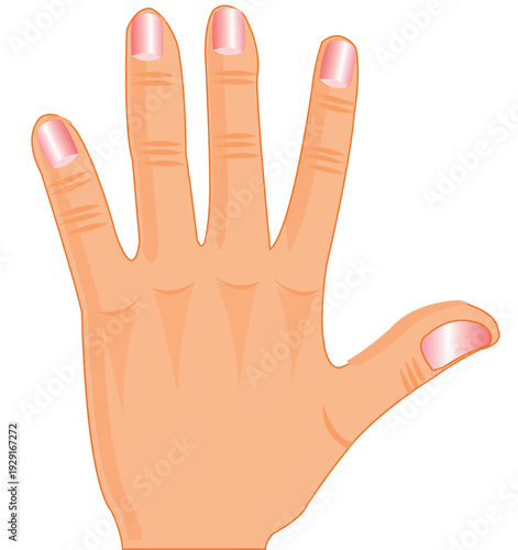 hand with finger.eps