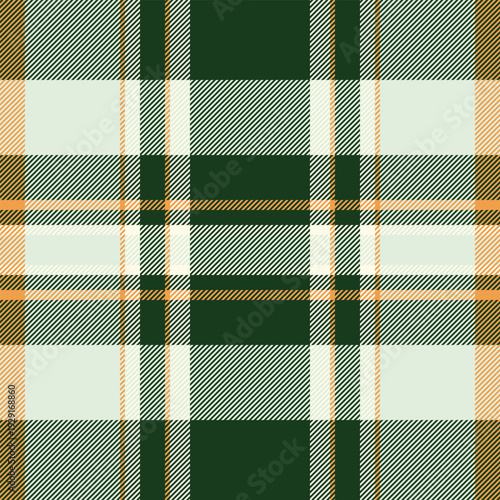 Illustration background seamless vector, post textile pattern tartan. Invite texture fabric check plaid in dark and white colors.