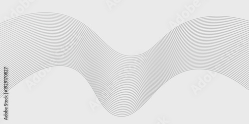 Abstract vector background with black wavy lines. EPS10