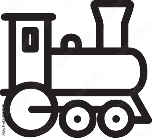 Train Outline Icon