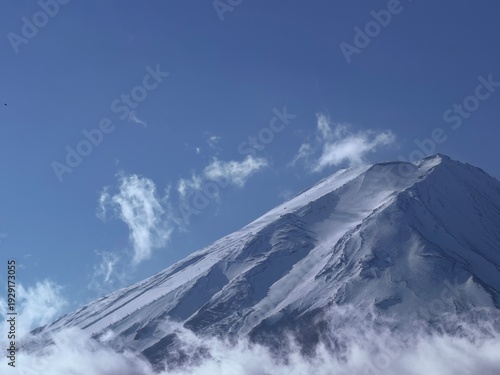 Mount Fuji Snow covered