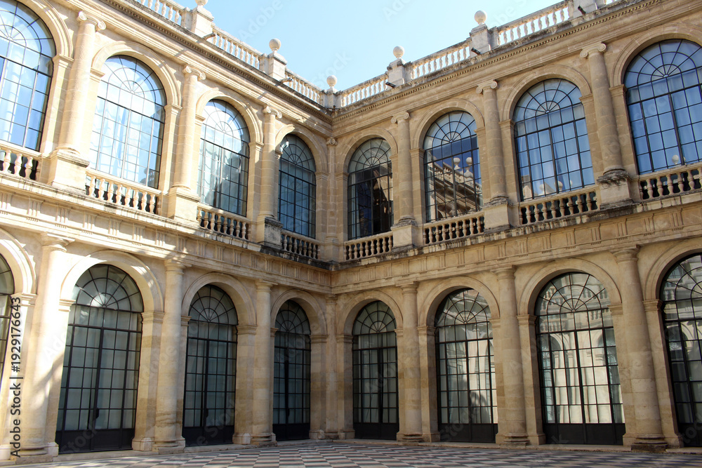 Obraz premium Archivo General de Indias Facade August 2024 Windows and tiles