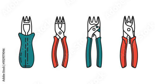 Leather Punch Line abstract creative tone