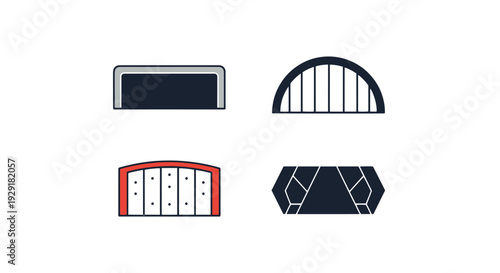 Headboard Decor Line clean vibrant tone illustration