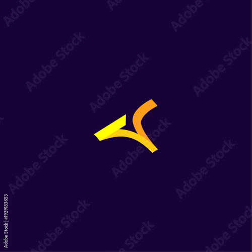 Dynamic squirrel jumping silhouette integrated with letter A monoline style, perfect for tech startups, wildlife conservation, or sports apps, symbolizing speed, agility, and professional growth 
