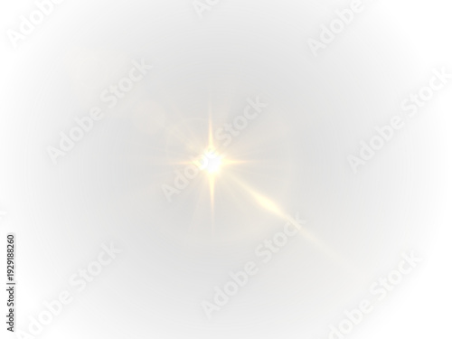 Shimmering disco spotlight rotates with radiant glitter trails. Bright flashes pulse in rhythmic harmony. Great for retro party graphics or dance themes.