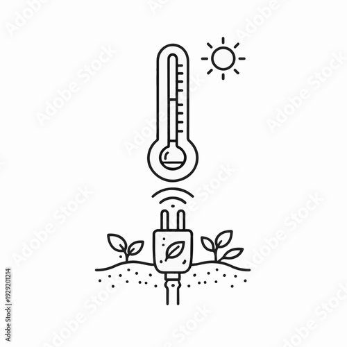 Depicting the interplay of sustainable energy, the sun's warmth, and environmental consciousness, symbolizing nature's harmony.