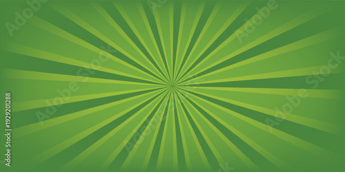 Sun rays, Old paper with stains - Vector