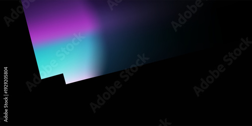 3d rendering of purple and blue abstract geometric background. Scene for advertising, technology, showcase, banner, game, E-sport, cosmetic, business, metaverse. Sci-Fi Illustration. Product display
