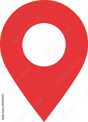 Map pin for navigation and location marker
