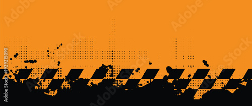 Abstract racing speed and sport background for  rally