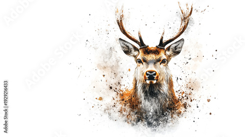 head of a deer