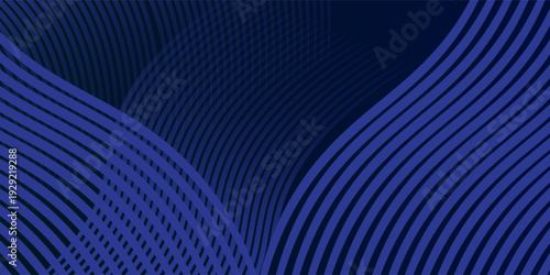 Premium background design with diagonal dark blue lines pattern. Vector horizontal template for digital luxury business banner