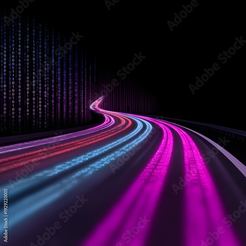 High speed data lines high resolution picture