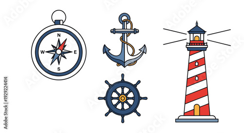 Nautical Instrument dynamic smooth tone illustration