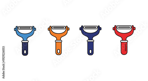 Julienne Peeler Line modern smooth color