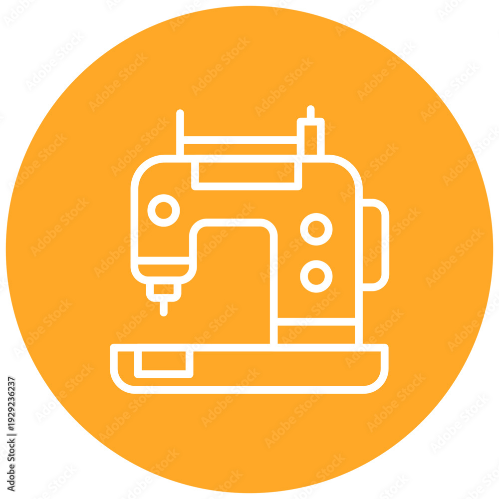 Fototapeta premium Sewing Machine Icon