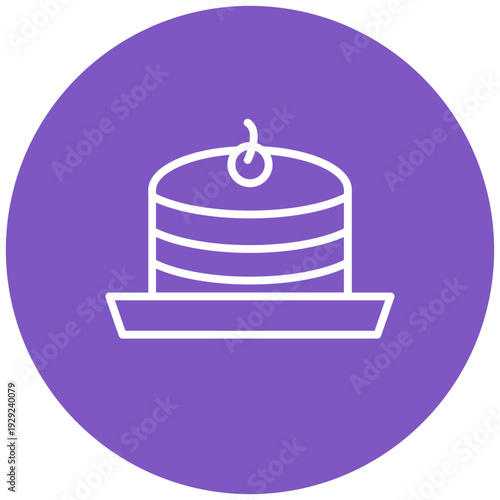 Sponge Cake Icon