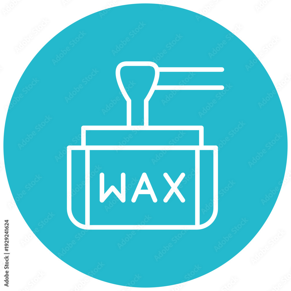 Obraz premium Wax Icon