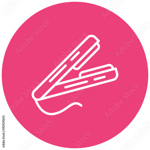 Hair Iron Icon