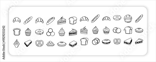 Minimal Line Business Icons Set – Editable Outline Vector Collection of Finance, Shopping, Communication, Delivery,  Analytics and E-commerce Symbols for Web, App UI, Dashboard and Infographic Design