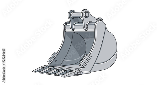 Excavator Bucket Heavy Machinery Equipment 1.