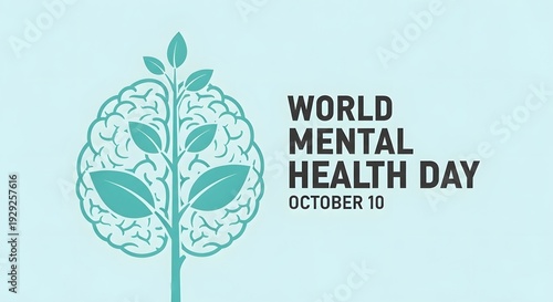 World mental health day awareness promoting global mental wellness and support