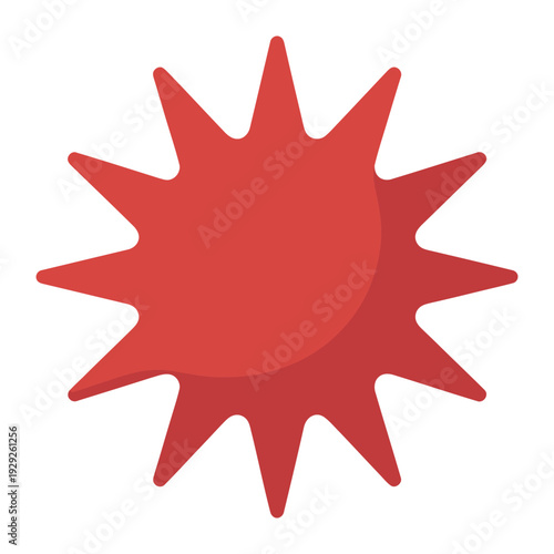 Explosive Energy: a dynamic burst of vibrant color that radiates energy. A striking design, perfect for adding a touch of bold intensity to any project.