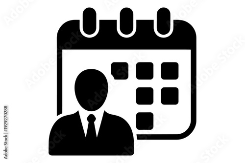agenda icon: business appointment scheduler