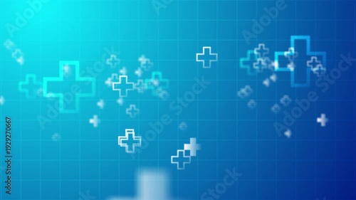 medicina, icone in movimento, scienza, farmaceutica, farmacia, sfondo, icone, icone, croci, scienza