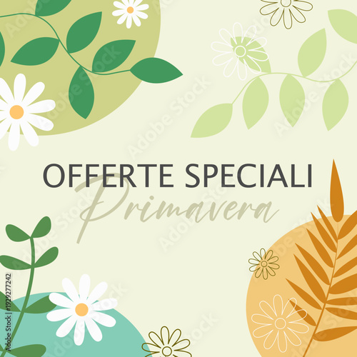 Offerte speciali di Primavera