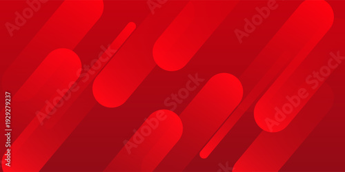 Abstract bright red gradient background with stripes pattern