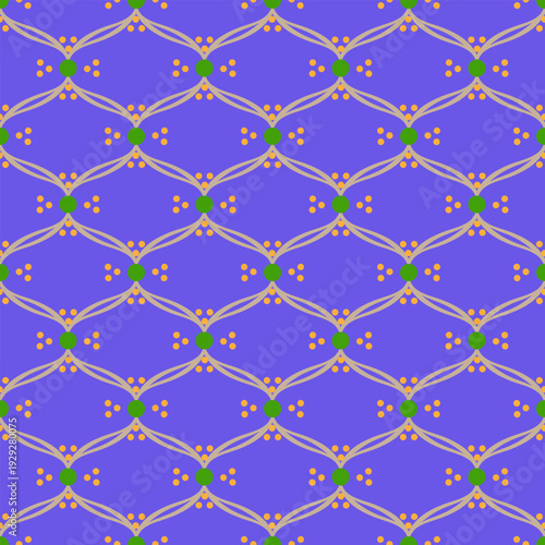 Abstract grid on lilac seamless pattern