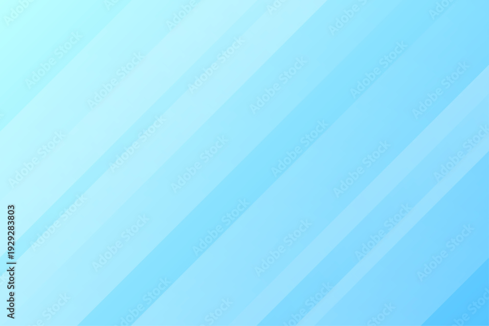 Fototapeta premium 水色のグラデーション斜線背景